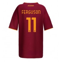 AS Roma Evan Ferguson #11 Domáci Ženy futbalový dres 2025-26 Krátky Rukáv